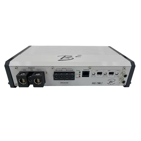 B2 Audio RAGE 2-Channel 2.3K 2300 Watt 2-Ohm Class D Full Range